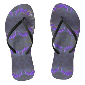 Chinelos Jardim Floral Roxo