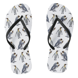 Chinelos King Penguin Frenzy Flip Flops (escolha a