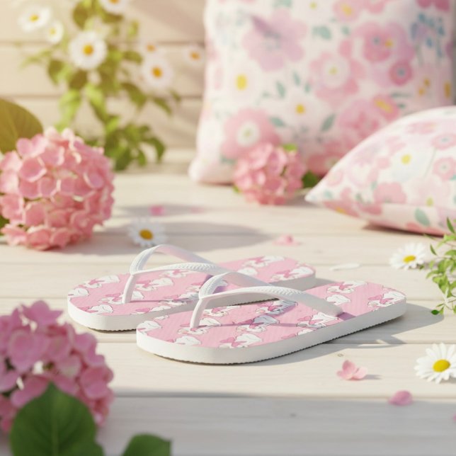 Chinelos Kitty Flip Flops (Criador carregado)