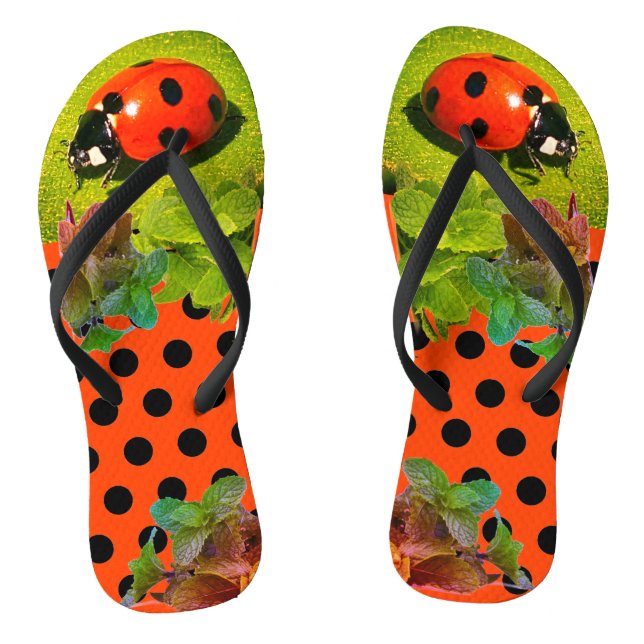 Chinelos Ladybug (Pé da cama)