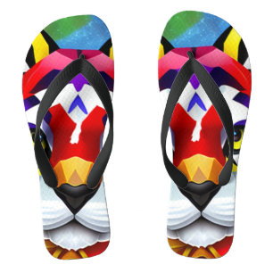 Chinelos largos de Cat de Alexander