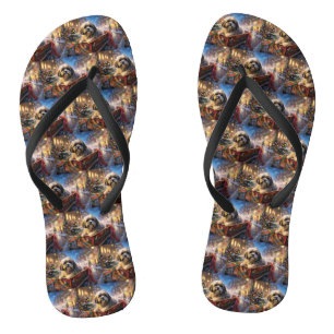 Chinelos Lhasa Apso Christmas Fesason Season