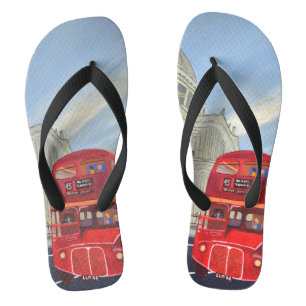 Chinelos London Bus