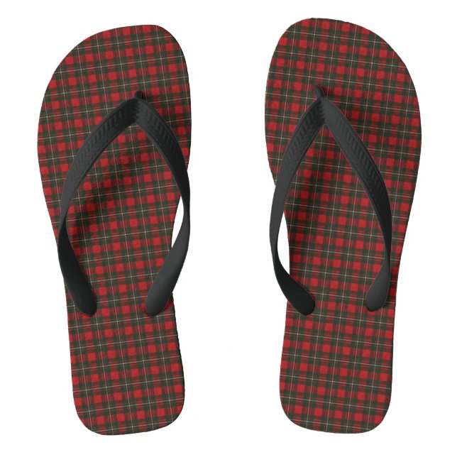 Chinelos MacGregor Modern Original Tartan Escocês (Pé da cama)