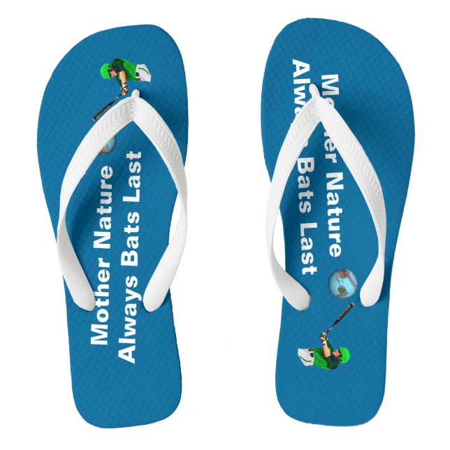 Chinelos Mãe Natureza sempre morde por último (Pé da cama)