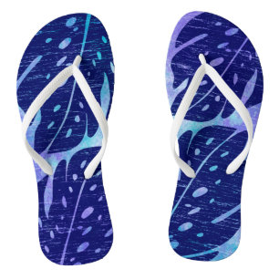 Chinelos Maikai Havaiana Monstera Leaf Tie-Dye Blend