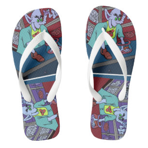 chinelos malucos masculinos nos EUA são de 3 a 12