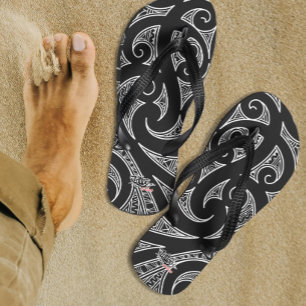 Chinelos Maori tudo preto