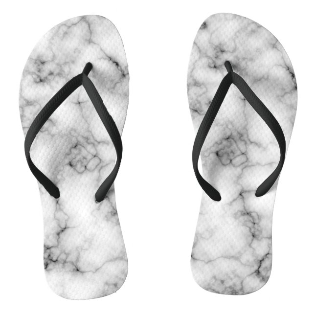 Chinelos Marble Branco (Pé da cama)
