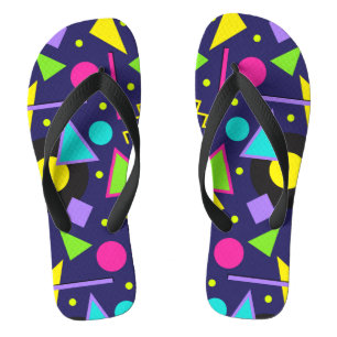 Chinelos Marinho Neon