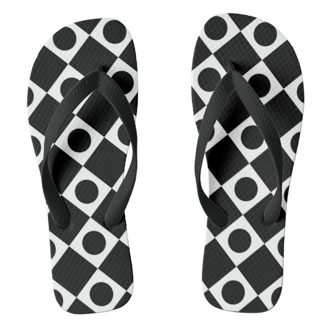 Chinelos Mod Retro 60's Black (Pé da cama)