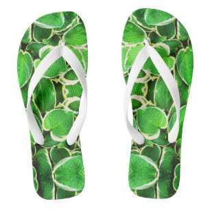 Chinelos Moda verde