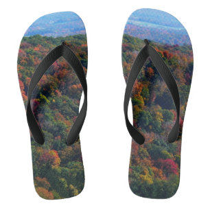 Chinelos Montanhas Appalachian em queda