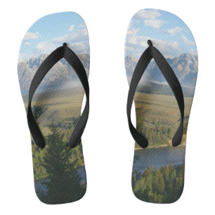 Chinelos Montanhas e Rio Jackson Hole
