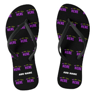 CHINELOS NA MODA MODERNO PERSONALIZÁVEL NEGRO VERIFICADO CO