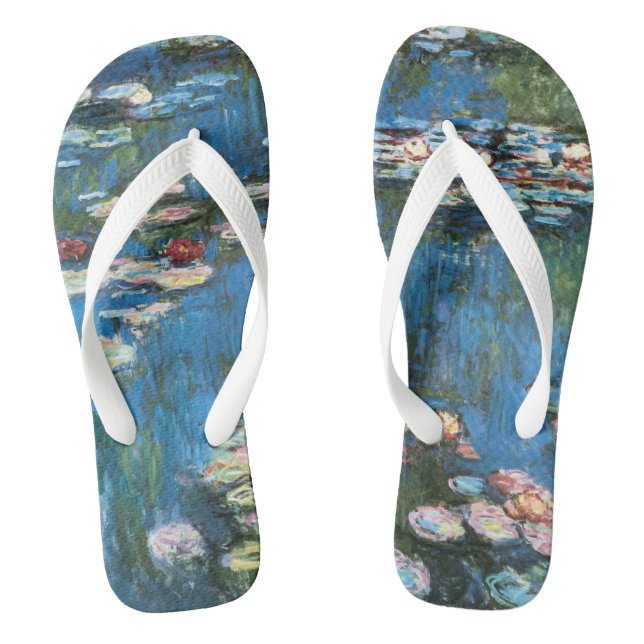 Chinelos Nenúfares de Claude Monet, Impressionismo Antigo (Pé da cama)