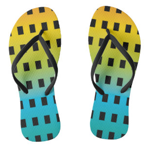 Chinelos Neon brilha no fluorescente colorido escuro 2