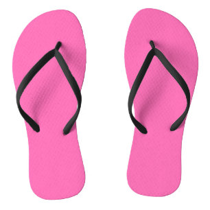 Chinelos Neon Hot Pink Personalizado Clássico