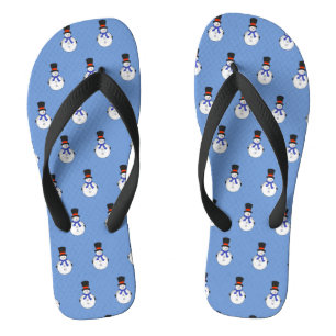Chinelos Neve com chapéu superior