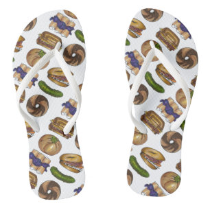 Chinelos NYC Jewish Deli Comida Bagel Blintz Knish Pickle