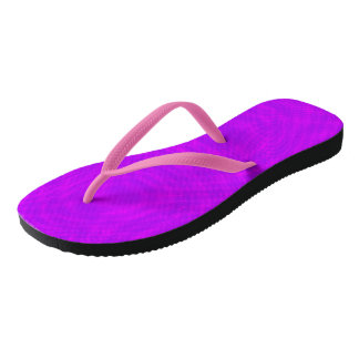 Chinelos Onda Moiré Rosa e Roxo
