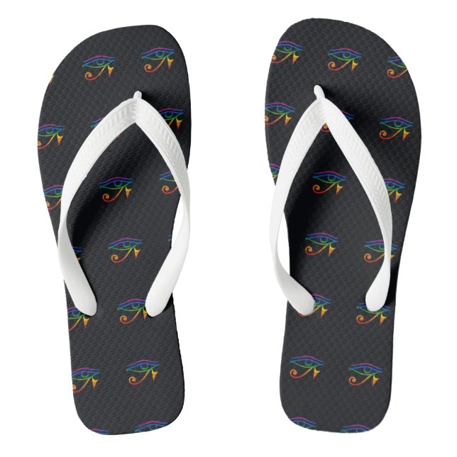 Chinelos Orgulho Gay Gótico (Pé da cama)