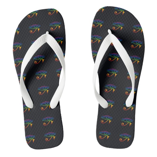Chinelos Orgulho Gay Gótico (Pé da cama)