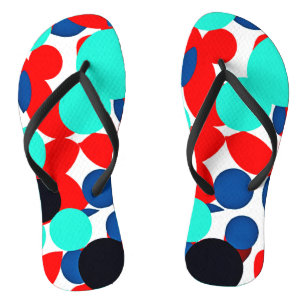 Chinelos Padrão de Estilo de Reprodução Dinâmica de Cores