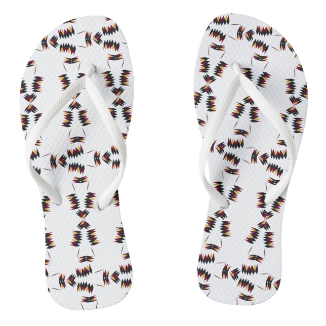 Chinelos Padrão Nativo Sudoeste (Pé da cama)