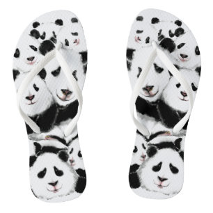 Chinelos Pandas