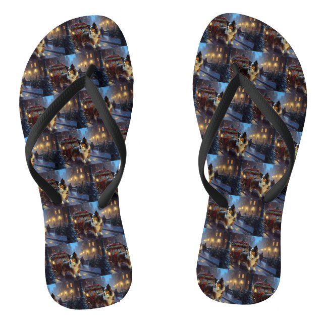 Chinelos Papillon Christmas Fesason Season (Pé da cama)