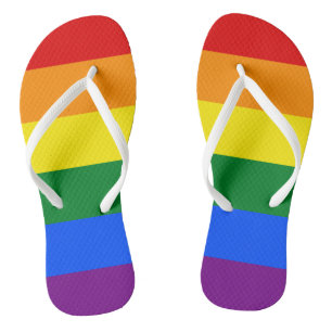 Chinelos para mulheres - Cores do Orgulho