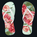 Chinelos Pássaro da Flor bonito Chintz Peony n<br><div class="desc">Acessórios de moda combinam fazem um presente perfeito para um Chá ou uma Festa de Chá de panela Presente para a noiva que está usando isso como sua suíte de convites. Peônias modernas e bonito de flores estilizadas em cores frescas brilhantes especialmente perfeitas para casamentos de Primavera ou Verão. Este...</div>