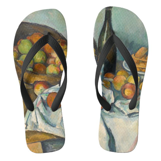 Chinelos Paul Cezanne - A Cesta de Maçãs (Pé da cama)