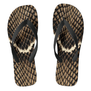 Chinelos Pele de Cobra Cobra Faux