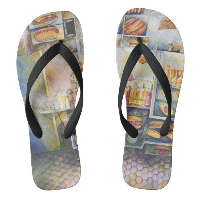 Chinelos Perigosamente Perto De Diversão (Pé da cama)