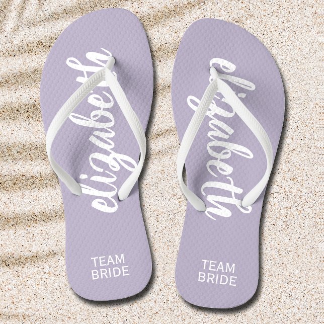 Chinelos Periwinkle e Branco personalizados (Criador carregado)