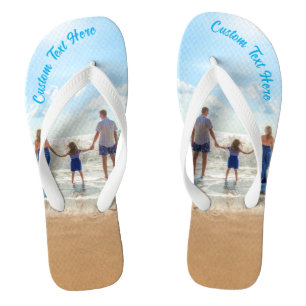 Chinelos Personalizados com Foto e Texto