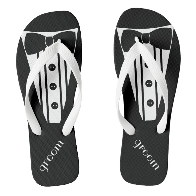 Chinelos Personalizar Cor do Tuxedo (Pé da cama)