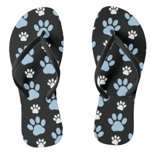 Chinelos Pestanas, Patas Azuis, Patas De Cães, Patas De Ani