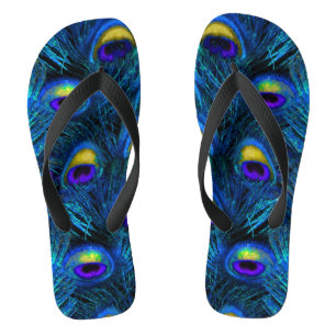 Chinelos PixDezines PSIQUEDÉLICO AZUL PEACOCK