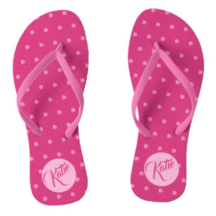 Chinelos Pontos Pink- Conchas-