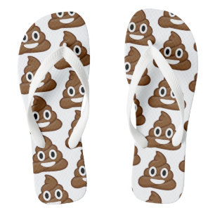 chinelos poop emoji sandálias calçados