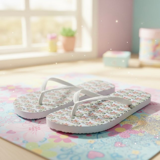 Chinelos powerpuff girls Flip Flops (Criador carregado)