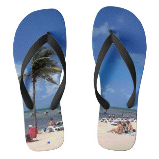 Chinelos Praia com Palm de Coconut