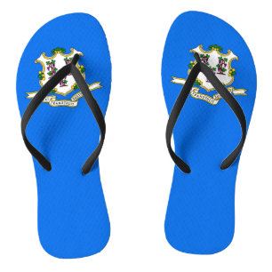 Chinelos Precintas delgadas para adultos com sinalizador de