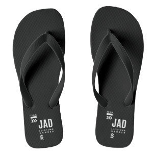 Chinelos Presente de Aniversário com Nome Personalizado Jad