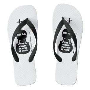 Chinelos Relaxe, o Jogador de Violino está aqui