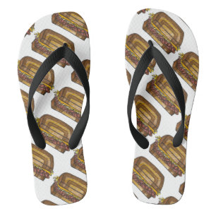 Chinelos Reuben Sandwich Jewish Deli Comida Restaurante Foo