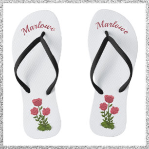 Chinelos Rosa personalizado
